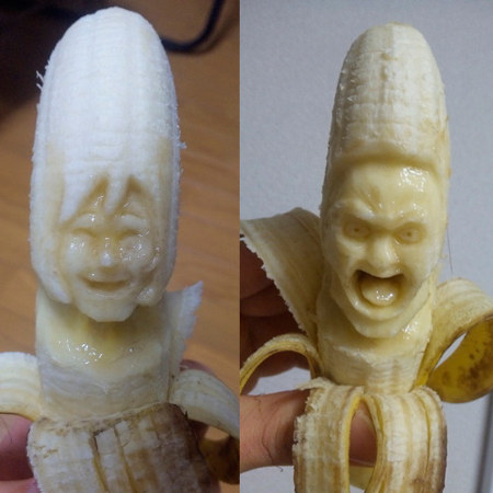 Sculpter bananes