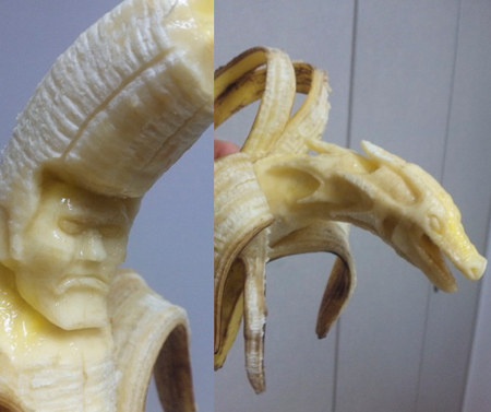 Sculpture bananes