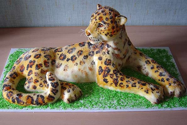 الأبداع الفنى يظهر فى التورتات أيضا ً ، صور لحلويات غاية في الابداع gateau-animal.jpg