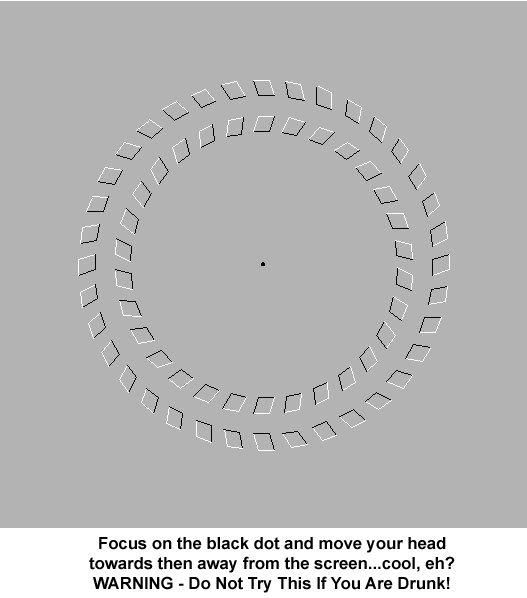 point noir en illusion