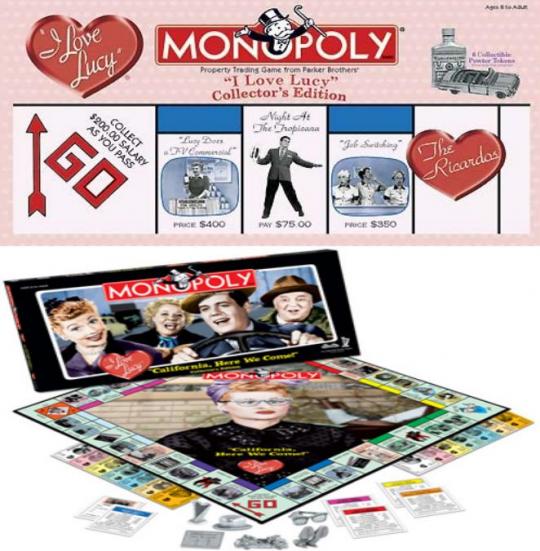 Monopoly I love Lucy