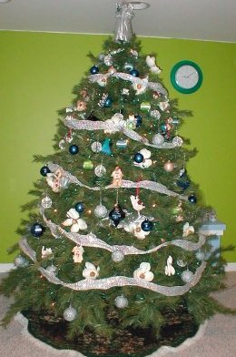 arbre décoré pour Noel