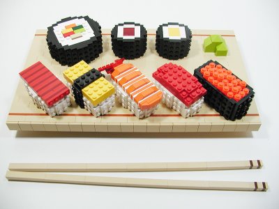 Assiette de sushis