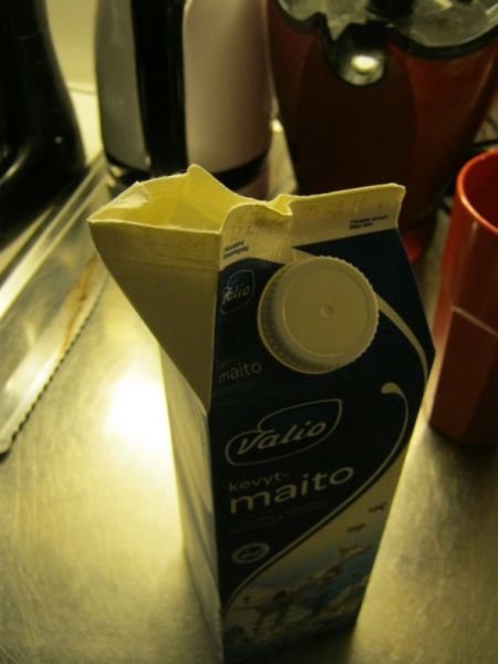 carton de lait