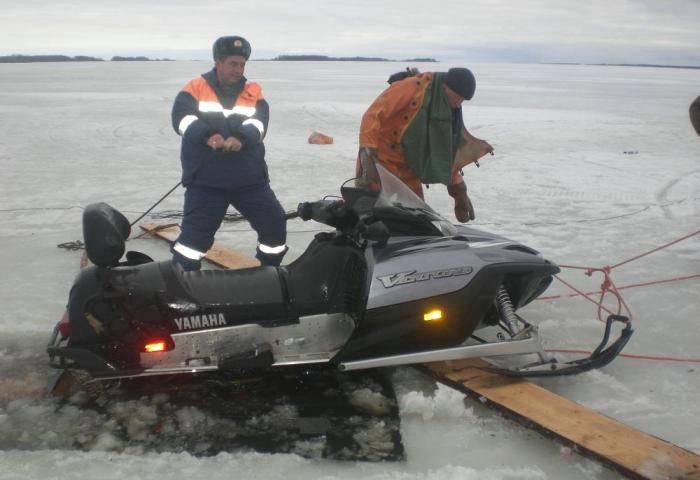 Pêcher sur la glace