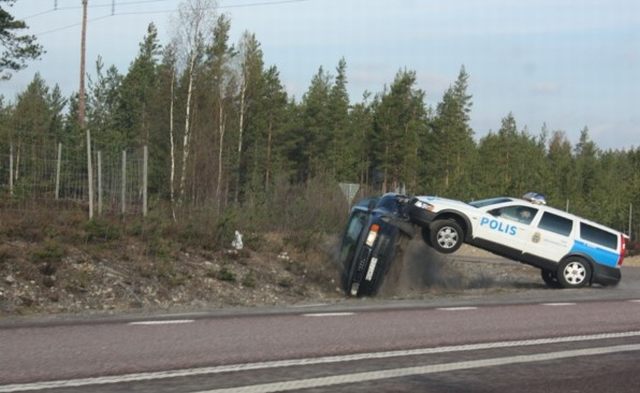 Police en Suède
