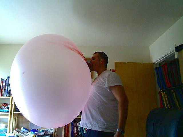 grosse Bulle chewing gum