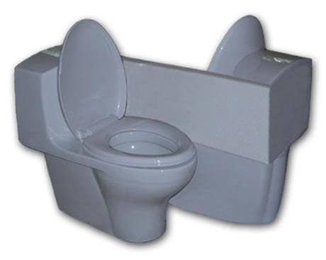 toilettes doubles
