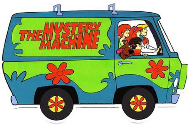 Voiture Scooby Doo