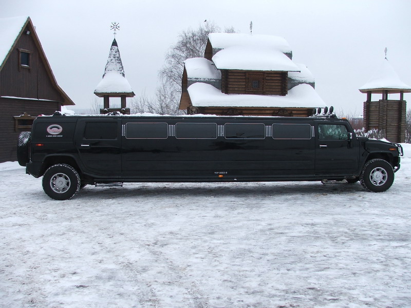 photo d'une limousine hummer