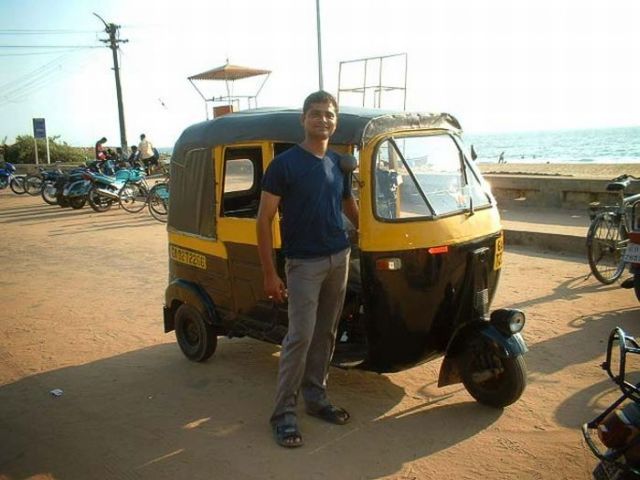 Taxi en Inde
