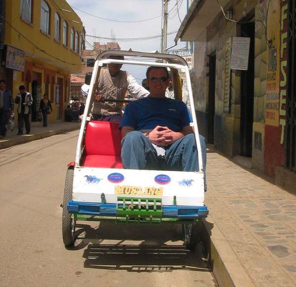 taxi au Pérou